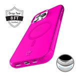 VELVET CAVIAR for iPhone 16 Pro Max Case Neon Hot Pink - Compatible with MagSafe [10 ft Drop Tested]