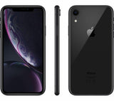 Apple iPhone XR, Fully Unlocked, 64 GB - Black (Renewed)