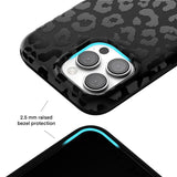 VELVET CAVIAR Black Leopard Cheetah Print Phone Case for iPhone 16 Pro Max - Compatible with MagSafe [10ft Drop Tested]