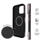 VELVET CAVIAR for iPhone 16 Pro Max Case Flowers Floral - Compatible with MagSafe [10ft Drop Tested] - Purple, Rose Gold