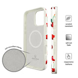 VELVET CAVIAR for iPhone 16 Pro Max Case Cherry - Compatible with MagSafe [10ft Drop Tested] - Red Cherries