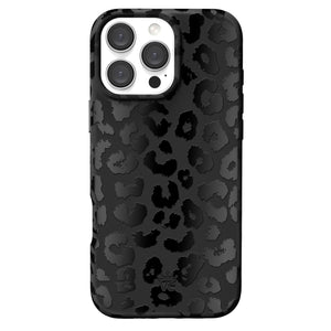 VELVET CAVIAR Black Leopard Cheetah Print Phone Case for iPhone 16 Pro Max - Compatible with MagSafe [10ft Drop Tested]