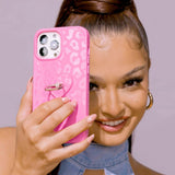 VELVET CAVIAR for iPhone 16 Pro Max Case - Compatible with MagSafe [10ft Drop Tested] - Hot Pink Leopard Cheetah Print